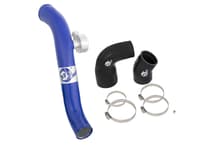 afe bladerunner intercoolers i/c (hot side) - blue 15-21 ford mustang l4-2.3l (t) 46-20258-l