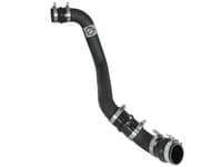 afe bladerunner intercooler tube hot side 3in 17-19 gm diesel trucks v8-6.6l (td) l5p - black 46-20338-b