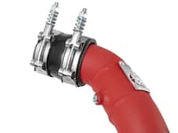 afe bladerunner 2.25in & 2.5in intercooler tubes hot & cold 16-21 honda civic i4-1.5l (t) - red 46-20344-r