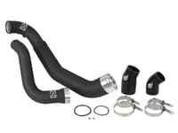 afe bladerunner 3.5in-3in intercooler cold side tube black - 18-20 ford f-150 v6-3.0l (td) 46-20364-b