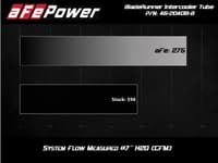 afe bladerunner 2.5-3in hot side charge pipe black 20-21 bmw z4 m40i (g29) l6-3.0l (t) b58 46-20408-b