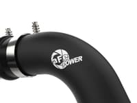 afe bladerunner black 3in aluminum charge pipe kit 20-21 gm diesel trucks v8-6.6l (td) l5p 46-20444-b