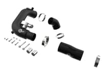 afe bladerunner 2 1/2in intercooler hot side charge pipe 18-21 jeep wrangler jl l4-2.0l (t) - black 46-20468-b