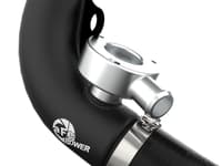 afe bladerunner 2 1/2in intercooler hot side charge pipe 18-21 jeep wrangler jl l4-2.0l (t) - black 46-20468-b