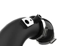 afe bladerunner 2 1/2in intercooler hot side charge pipe 18-21 jeep wrangler jl l4-2.0l (t) - black 46-20468-b