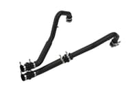 afe bladerunner intercooler hot charge pipe black 2-2.5in 21 ford f-150 v6-2.7l (tt) 46-20478-b