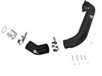 afe bladerunner black 2-3/4in aluminum charge pipe 21+ toyota supra gr (a90) i4-2.0l (t) b48 46-20488-b