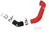 afe bladerunner red 2-3/4in aluminum charge pipe 2021 toyota supra gr (a90) i4-2.0l (t) b48 46-20488-r