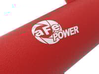 afe bladerunner red 2-3/4in aluminum charge pipe 2021 toyota supra gr (a90) i4-2.0l (t) b48 46-20488-r