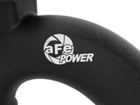 afe 18-22 kia/genesis singer/g70 v6-3.3l bladerunner alum hot/cold charge pipe kit black 46-20504-b