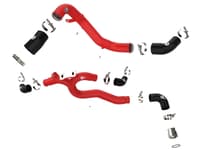 afe 18-22 kia/genesis singer/g70 v6-3.3l bladerunner alum hot/cold charge pipe kit red 46-20504-r