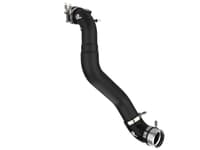 afe 21+ ford f-150 v6-3.5l (tt) bladerunner 3in to 3.5in aluminum cold charge pipe black 46-20519-b