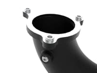 afe 17-22 bmw 540i (g30/g31/g38) b58 l6 3.0l (t) bladerunner 3in aluminum hot charge pipe - black 46-20548-b