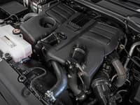 afe 2022 toyota tundra v6-3.5l (tt) bladerunner 2.5in aluminum hot charge pipe - black 46-20568-b