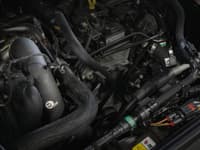 afe 21-22 ford bronco l4-2.3l (t) bladerunner alum hot/cold charge pipe kit - black 46-20574-b