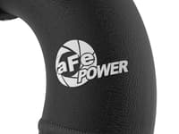 afe power 21-22 ford bronco l4-2.3l (t) bladerunner 3in aluminum cold charge pipe black 46-20579-b