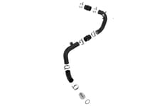 afe 21-22 ford bronco v6-2.7ltt bladerunner 2.75in alum cold charge pipe - black 46-20589-b