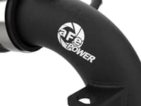 afe 21-22 ford bronco v6-2.7ltt bladerunner 2.75in alum cold charge pipe - black 46-20589-b