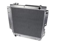 afe bladerunner street series tube & fin aluminum radiator 97-06 jeep wrangler (tj) l6-4.0l 46-52101