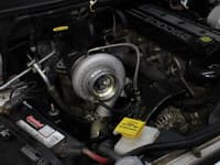 afe power bladerunner turbocharger w/ exhaust manifold 98.5-02 dodge diesel trucks l6-5.9 (td) 46-60060-mb