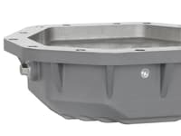 afe power street ser rear diff cover raw w/mach fin 2017-2021 ford diesel trucks v8-6.7l(td) dana m275-14 46-70350