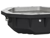 afe power pro ser rear diff cover black w/mach fins 2017-2021 ford diesel trucks v8-6.7l(td) dana m275-14 46-70352