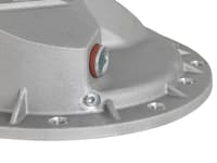 afe power rear differential cover raw w/machined fins street ser. 16-19 nissan titan xd (aam 9.5-14) 46-70360