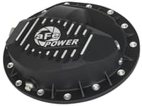 afe power pro series rear differential cover black w/ machined fins 01-13 gm trucks 2500/3500 (gm 9.5-14) 46-70372
