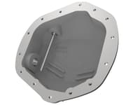 afe power pro series rear differential cover black w/machined fins & gear oil 03-18 ram 6.7l diesel 46-70392-wl