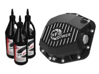 afe power cover diff rear machined w/ gear oil 2019-2021 ford ranger (dana m220) 46-71171b