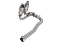 afe power direct fit catalytic converter replacements front 04-06 jeep wrangler (tj/lj) i6-4.0l 47-48003