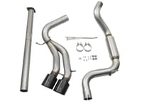 afe takeda 3in ss exhaust cat-back 13-16 ford focus st 2.0l black tips 49-33083-b