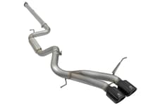 afe takeda 3in ss exhaust cat-back 13-16 ford focus st 2.0l black tips 49-33083-b