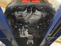 afe takeda 3in ss exhaust cat-back 13-16 ford focus st 2.0l black tips 49-33083-b