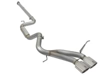 afe power takeda 3in 304 ss cat-back exhaust w/ polished tips 13-18 ford focus st l4-2.0l (t) 49-33083-p