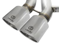 afe power takeda 3in 304 ss cat-back exhaust w/ polished tips 13-18 ford focus st l4-2.0l (t) 49-33083-p