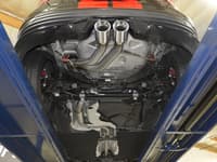 afe power takeda 3in 304 ss cat-back exhaust w/ polished tips 13-18 ford focus st l4-2.0l (t) 49-33083-p