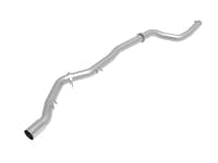 afe power takeda 2020-2022 toyota supra l6-3.0l (t) 3.5in 304 ss cb exhaust 4in brushed finish tip 49-36045-h