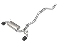 afe power takeda 2021-2022 toyota supra 2.0l (t) 2.5in-3in 304 ss cb exhaust w/ carbon tips 49-36050-c