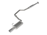 afe power takeda 12-16 subaru impreza 2.0l 2.5in 304ss cb exhaust w/ polished tips 49-36052-p