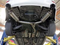 afe power takeda 06-13 lexus is250/is350 ss axle-back exhaust w/ black tips 49-36055-b