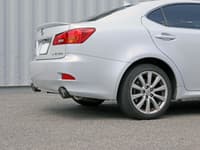afe power takeda 06-13 lexus is250/is350 ss axle-back exhaust w/ carbon tips 49-36055-c