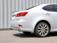 afe power takeda 06-13 lexus is250/is350 ss axle-back exhaust w/ polished tips 49-36055-p