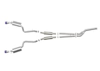 afe power takeda 16-17 lexus is200t // 18-22 is300 l4-2.0l (t) 2.5in-3in 304 ss cb exhaust w/ blue tip 49-36059-l