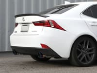 afe power takeda 16-17 lexus is200t // 18-22 is300 l4-2.0l (t) 2.5in-3in 304 ss cb exhaust w/ blue tip 49-36059-l