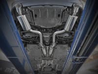 afe power takeda 16-17 lexus is200t // 18-22 is300 l4-2.0l (t) 2.5in-3in 304 ss cb exhaust w/ blue tip 49-36059-l