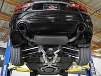 afe takeda 2.5in to 3in 304 ss y-pipe exhaust system 14-22 infiniti q50/q60 v6-3.0l (tt) 49-36131