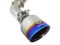 afe power takeda 2.5in 304 ss axle-back exhaust w/ blue flame tips 17+ infiniti q60 v6-3.0l (tt) 49-36133nm-l