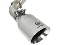 afe power takeda 2.5in 304 ss axle-back exhaust w/ polished tips 17-19 infiniti q60 v6-3.0l (tt) 49-36133nm-p