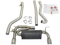 afe power mach force-xp 16-19 bmw 340i/340ix/ 17-20 440i/440ix 3.0l 304 ss cat-back exhaust system 49-36334-p